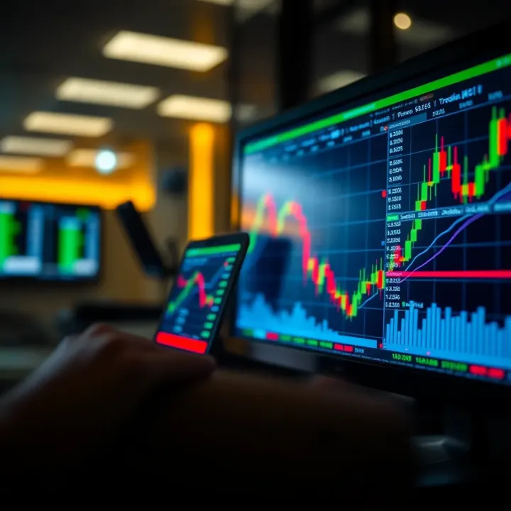Visual representation of regulatory compliance and risk management in binary options trading