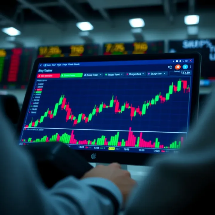 Visual representation of trading strategies, risk management, and Kenyan regulatory framework in binary options