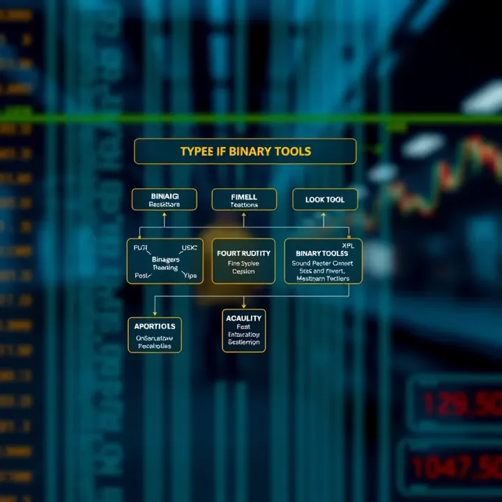 Flowchart illustrating types of binary tools and their applications in security and data analysis