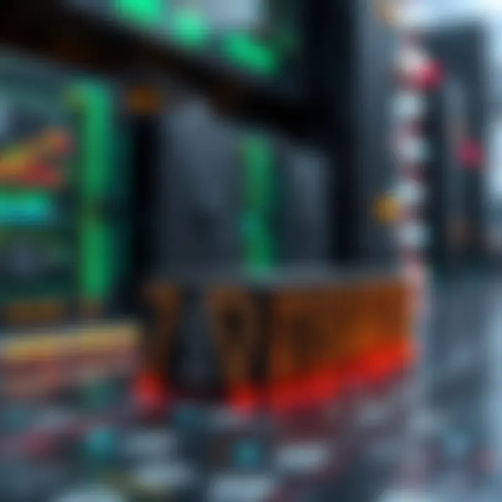 Applications of Binary Blocks in Data Storage and Computing Illustration of binary block application in data storage systems within a computing environment