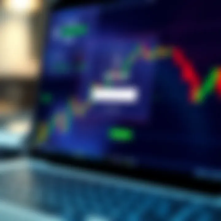 Secure login interface displaying username and password fields on a digital trading platform