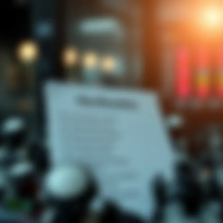 Checklist highlighting essential features and risk indicators for binary bot selection