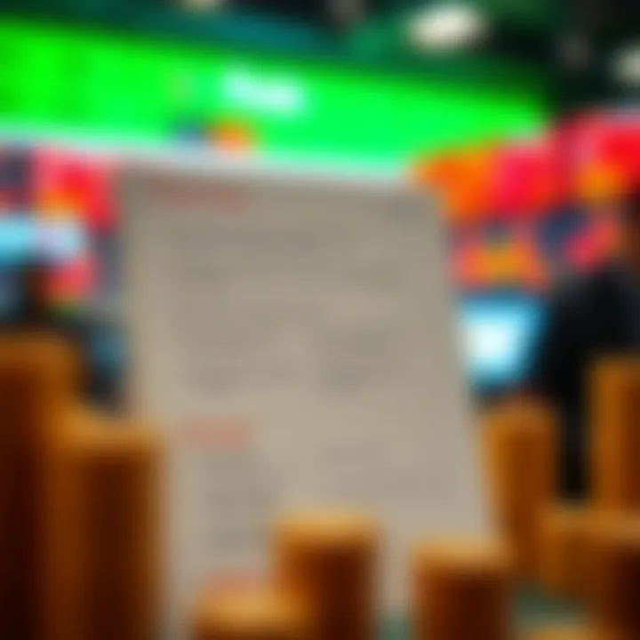 Essential Criteria for Choosing a Forex Trading App Illustration of a checklist highlighting key features to evaluate when selecting a forex trading platform