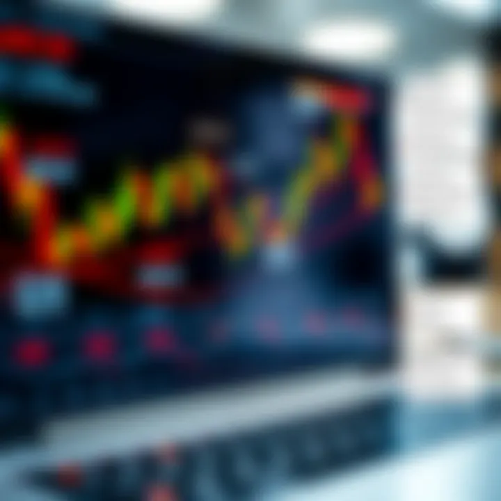 Visual chart displaying multiple candlestick patterns with annotations to explain market sentiment shifts