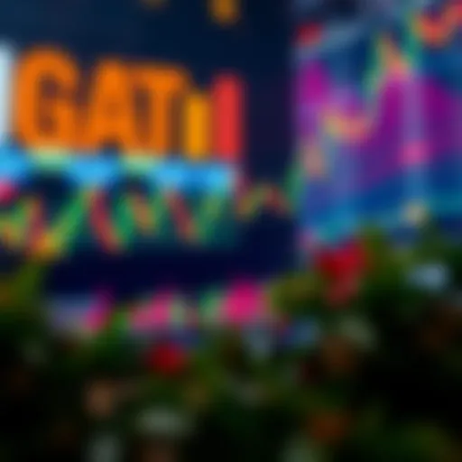 Chart showing rising forex trading trends and data analysis