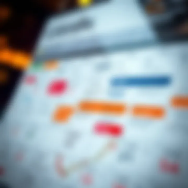 Calendar highlighting important economic events and trading sessions relevant to investors