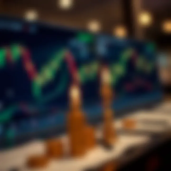 Conceptual illustration of balancing risk and reward in forex trading with a focus on money management