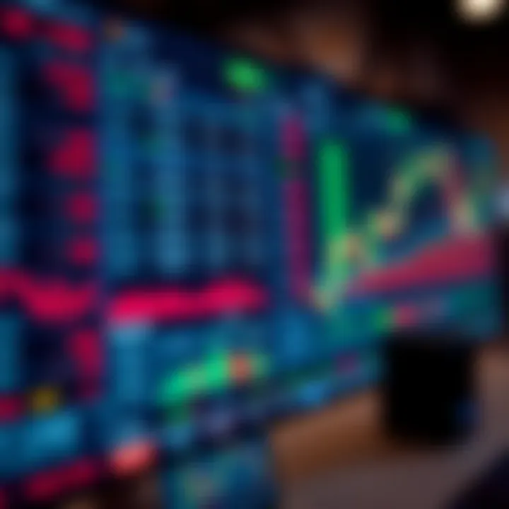 Screenshot of forex broker platform interface displaying trading options and market data