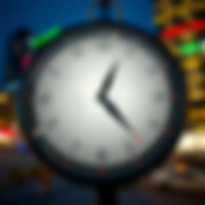 World clock displaying major financial market opening times relevant to Kenyan binary options traders