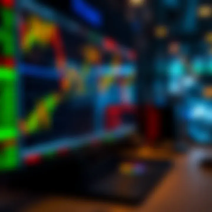 Illustration showing market factors affecting profitability in forex and binary options