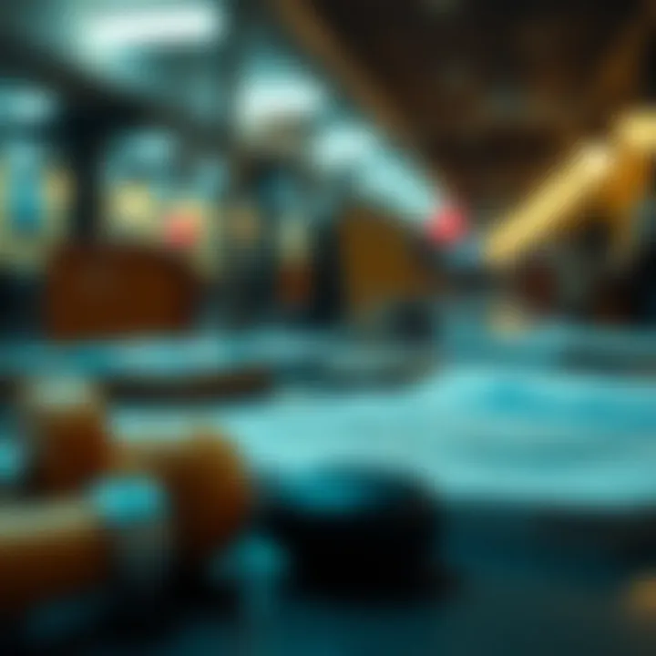 Visual representation of risk assessment and mitigation strategies for businesses