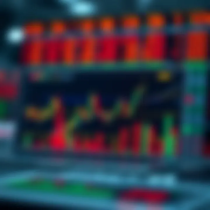 Graph illustrating risk management strategies for binary options traders