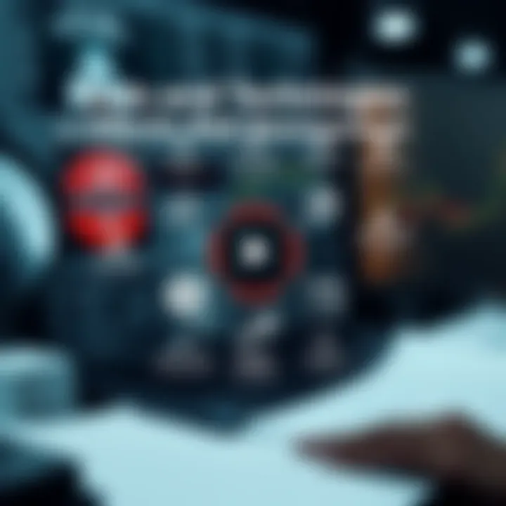 Graphic showing various tools and techniques used in risk assessment and mitigation strategies