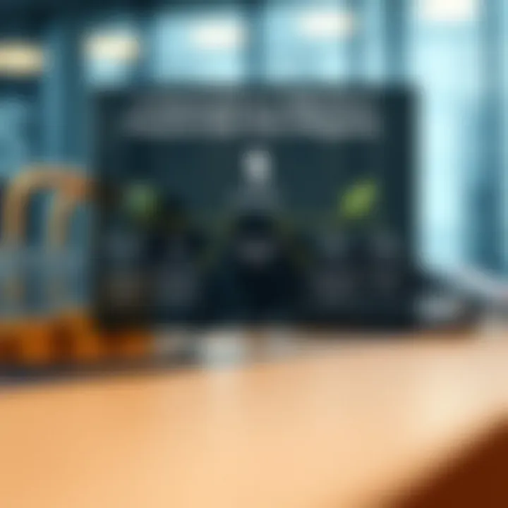 Illustration of a strategic framework depicting risk identification, assessment, and mitigation tactics tailored for corporate financial stability