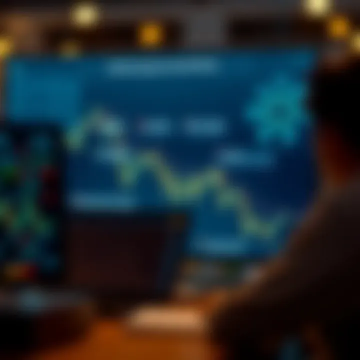Visual diagram illustrating risks and uncertainties in binary options trading