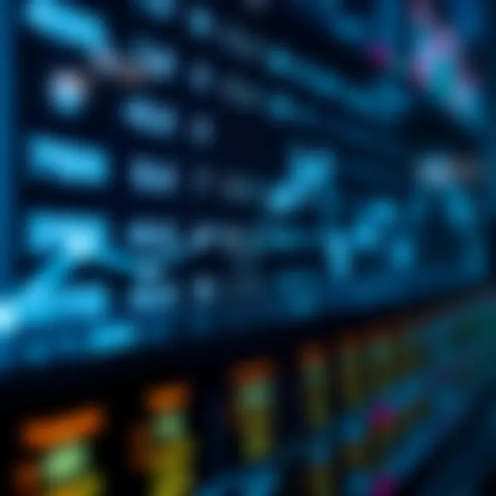 Binary chart displaying a series of ones and zeros arranged to illustrate data trends over time