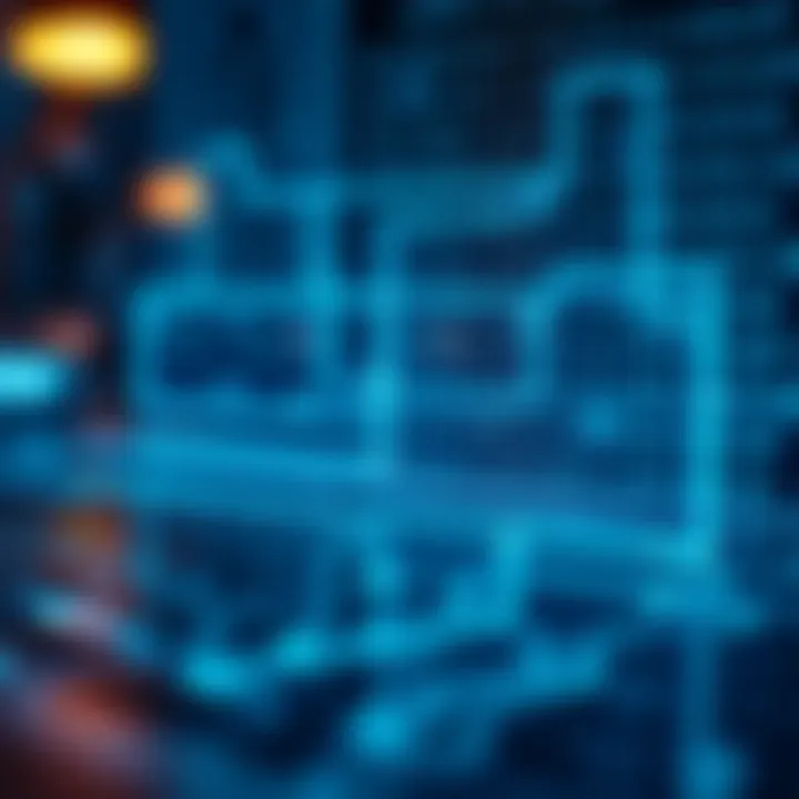 Conceptual representation of digital data flow in computing devices using binary code