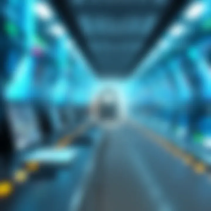 Diagram illustrating binary login system architecture with digital authentication flow