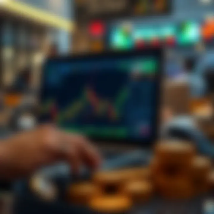 Risk Management and Strategy in Binary Options Trading Conceptual graphic representing risk management and strategy in binary options trading