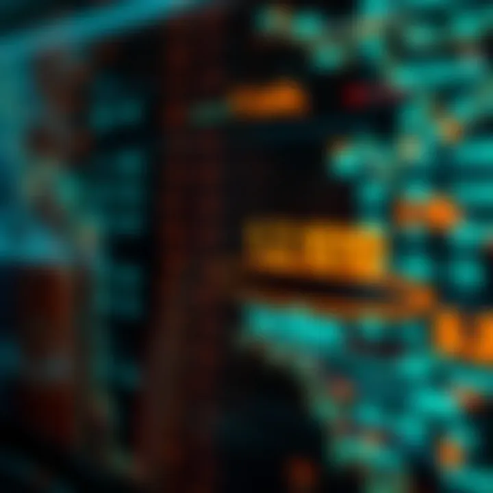 Visualization of binary encoding methods applied in communication systems across digital networks