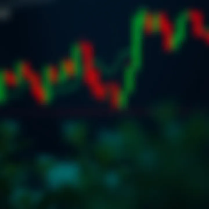 Illustration of bearish reversal candlestick pattern signaling possible downward trend shift