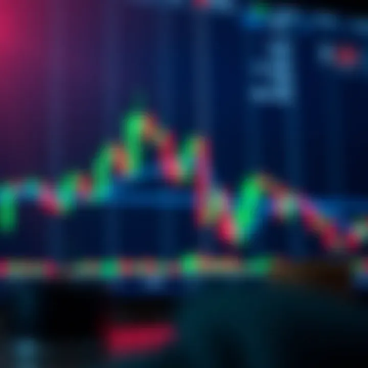 Chart showing bullish reversal candlestick pattern indicating potential upward market trend