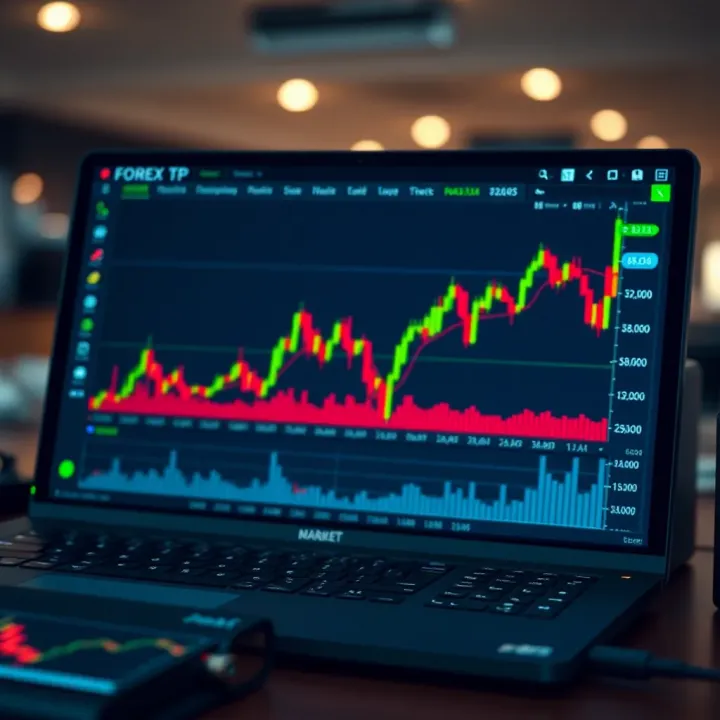 User-friendly forex trading platform dashboard with charts and graphs