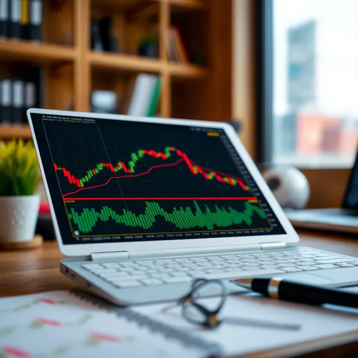 Screenshot of a downloadable PDF guide on technical analysis with highlighted chart pattern examples