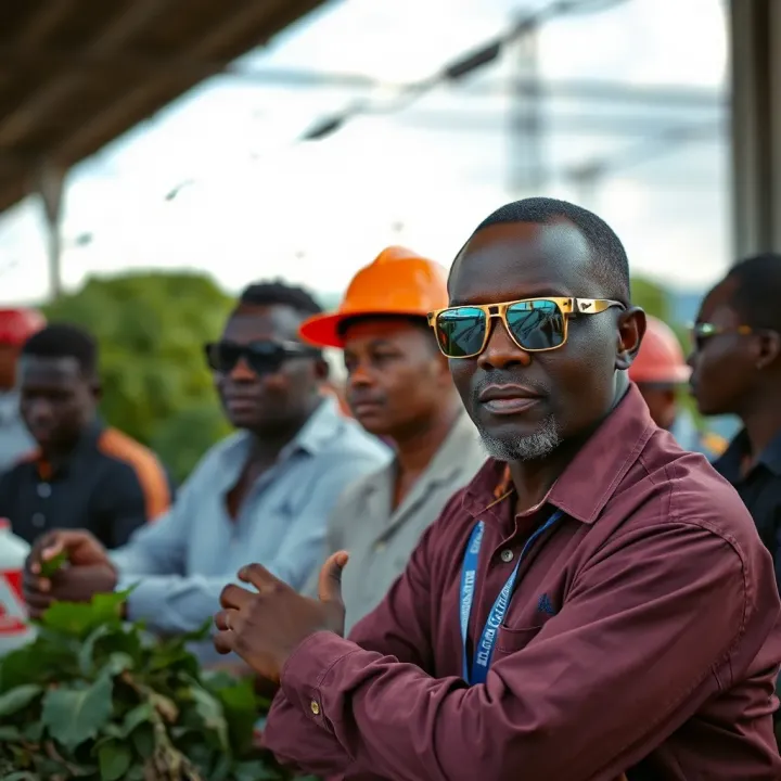 Visual representation of diverse industries in Kenya hiring risk management professionals