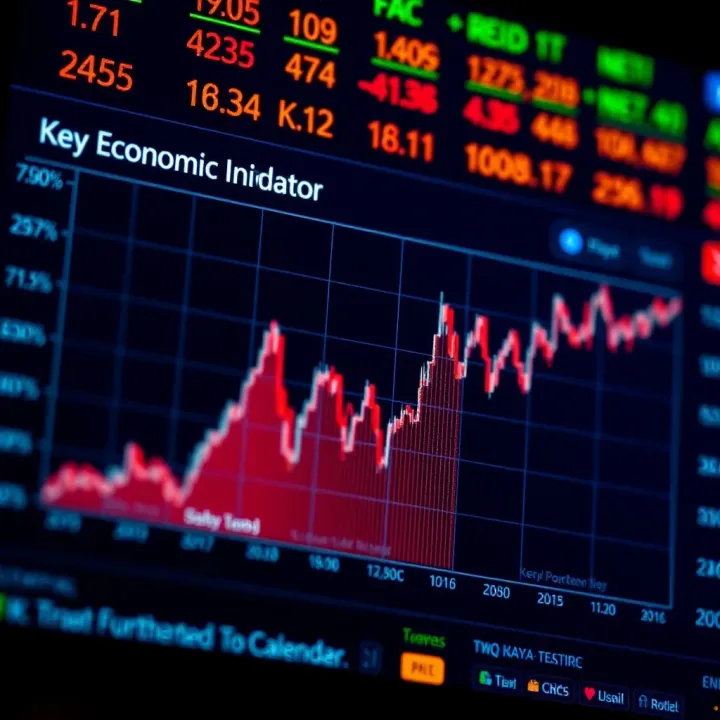 Graph displaying key economic indicators influencing financial markets in Kenya
