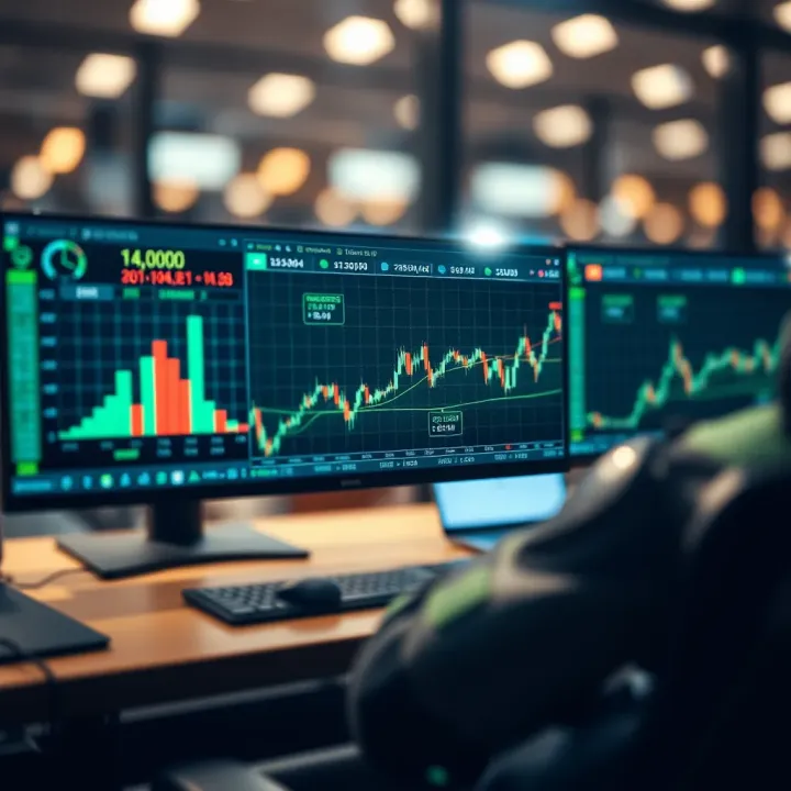 Diagram illustrating how forex trading bots analyze market trends and execute trades automatically