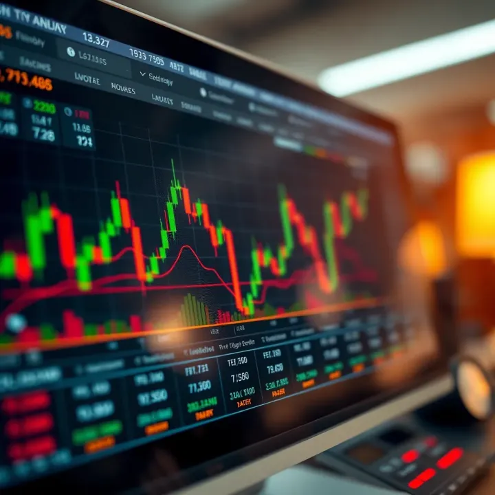 Chart showing various forex trading timeframes and strategies for currency exchange