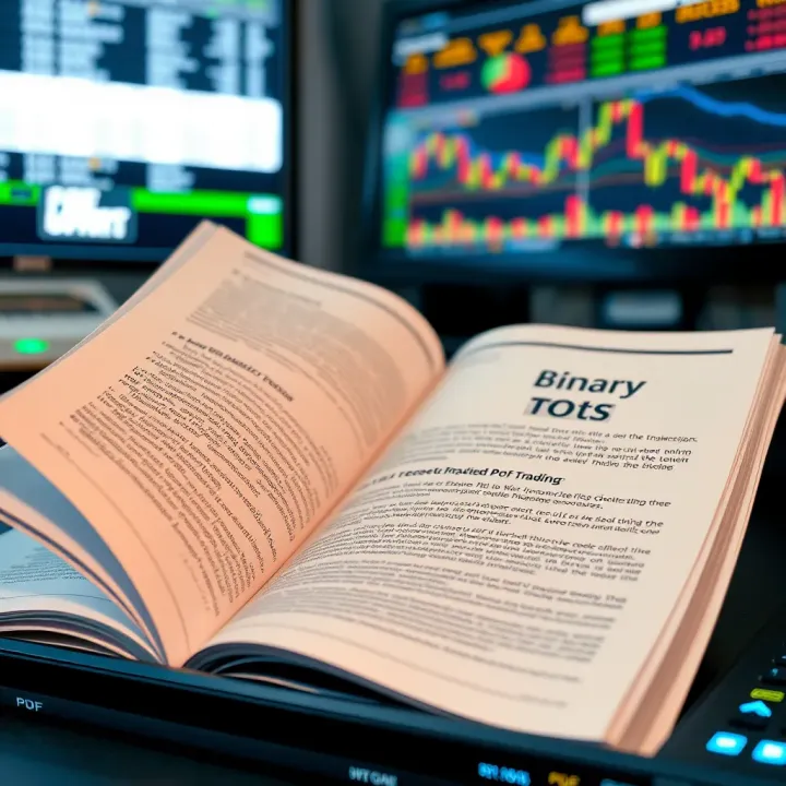 Open PDF guide displaying detailed instructions and tips for effectively using binary bots in trading